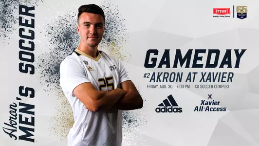 Akron at Xavier MSOC - 8/30/19