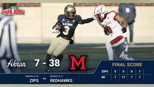 Akron FB vs Miami 11.29.20 Final