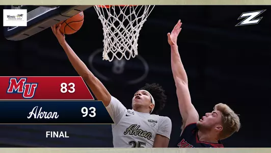 Akron MBB vs Malone
