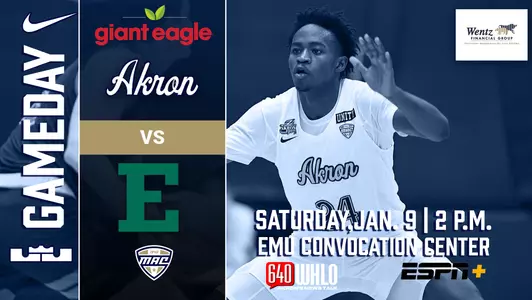 Game 6 at Eastern Michigan graphic