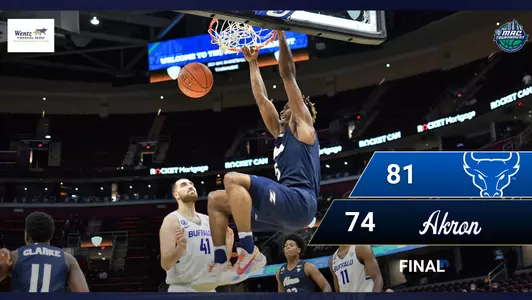 MBB vs Buffalo MAC Tournament 3.12.21