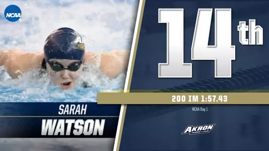 Sarah Watson 14th NCAA 200 IM