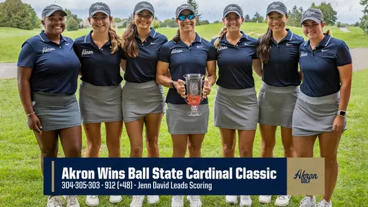 Akron Wins 2021 Ball State Cardinal Classic