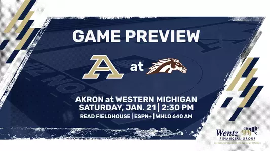 Akron MBB at WMU 2023