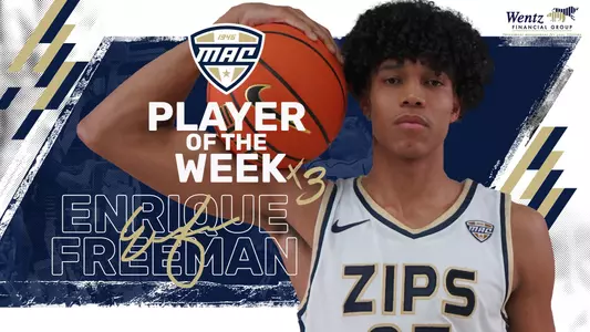 Enrique Freeman MAC Player of the Week X3