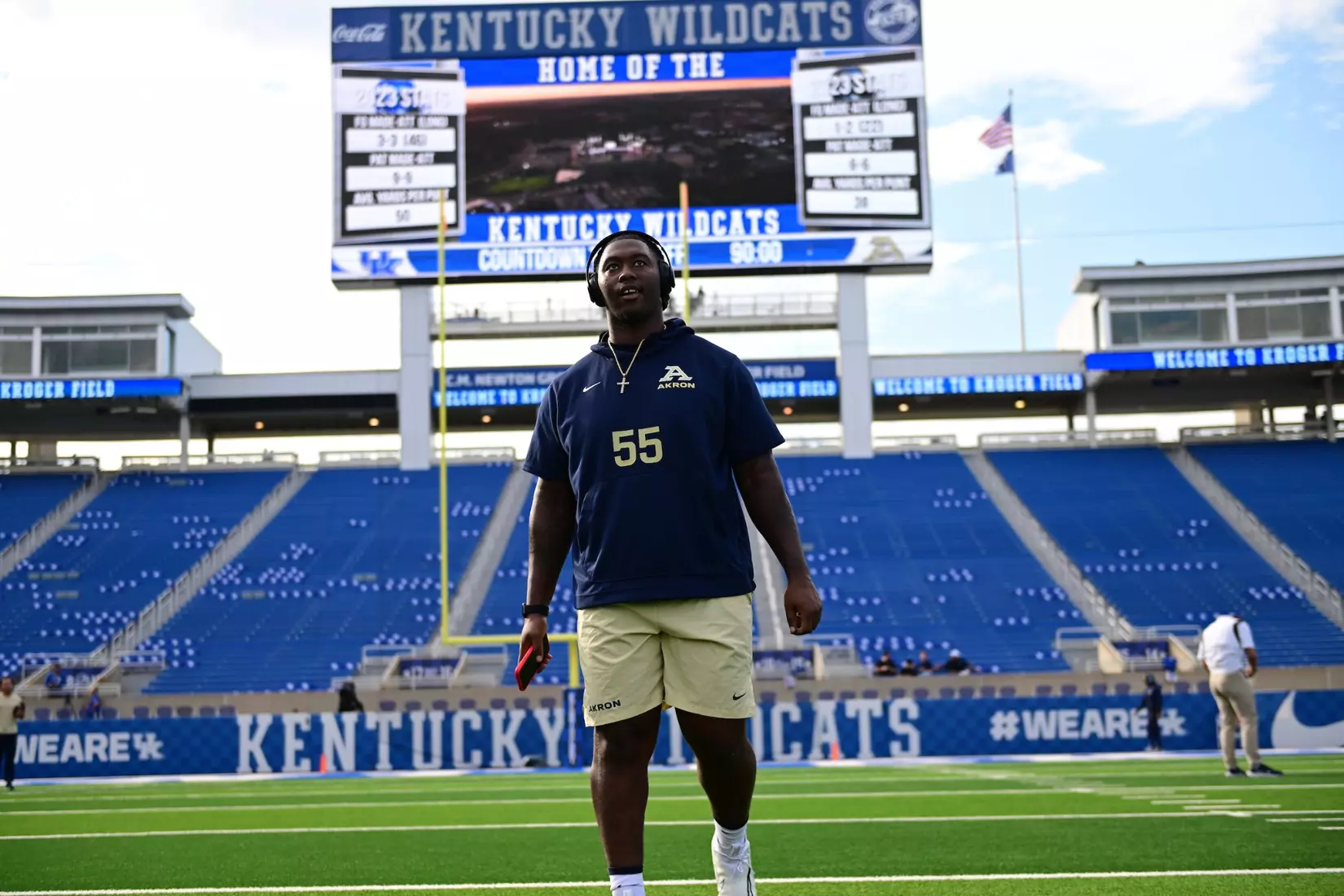 Akron Football at Kentucky 9.16.23