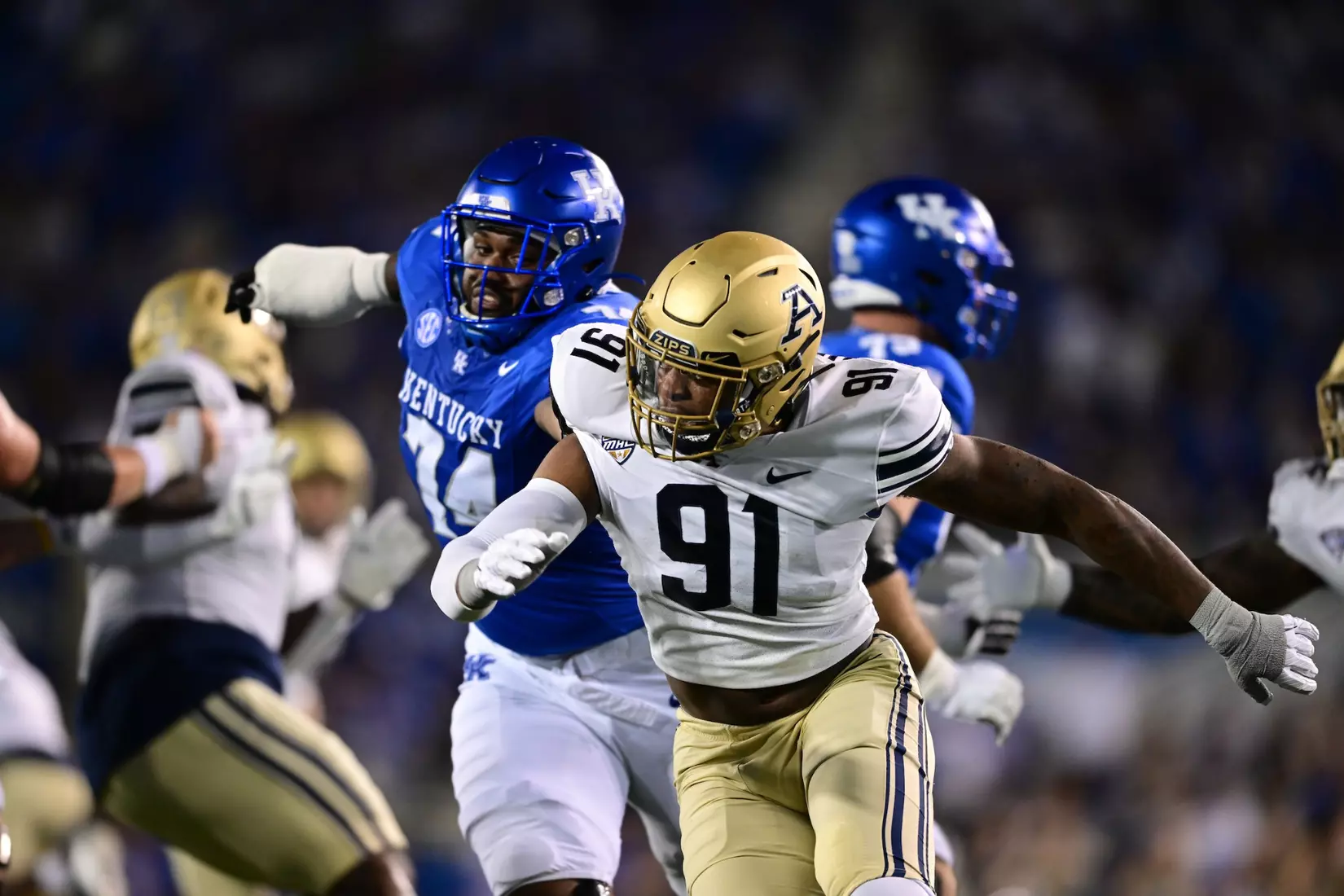 Akron Football at Kentucky 9.16.23