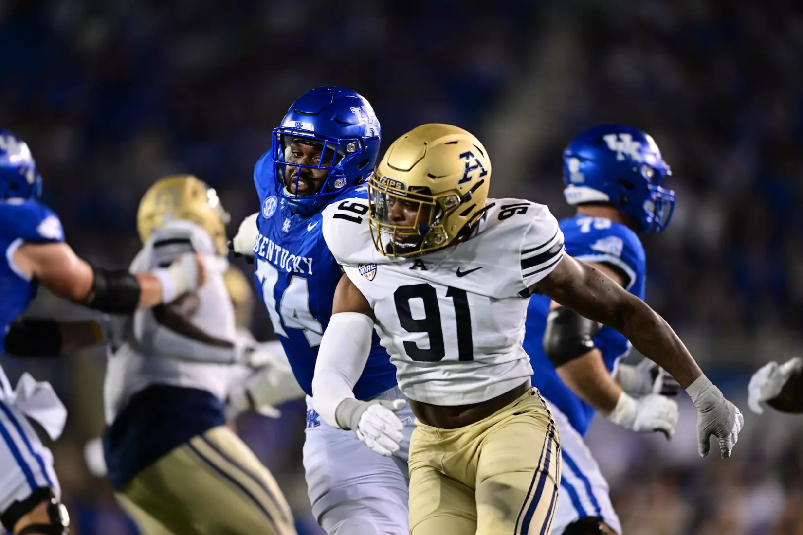 Akron Football at Kentucky 9.16.23