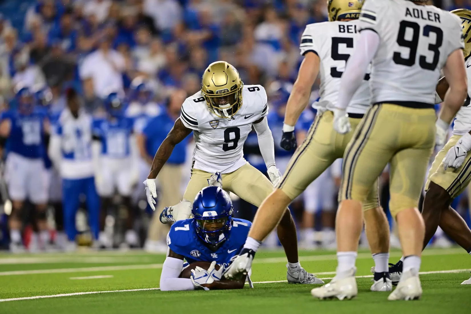 Akron Football at Kentucky 9.16.23