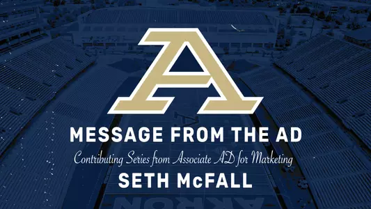 Message from the AD - Seth McFall