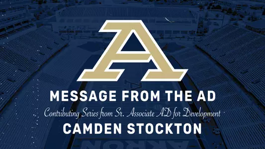 Message from the AD - Camdon Stockton