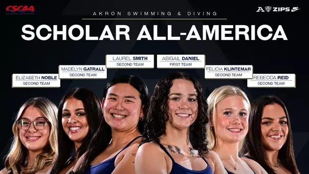 2025 CSCAA Scholar All-American Graphic Release