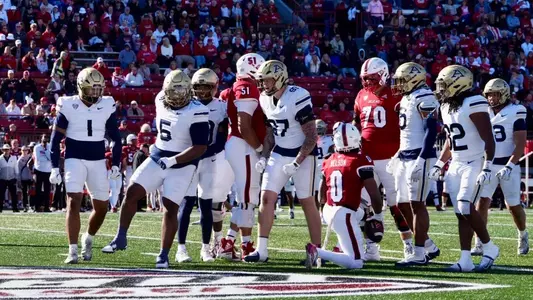 Football Game Action At Miami (OH)