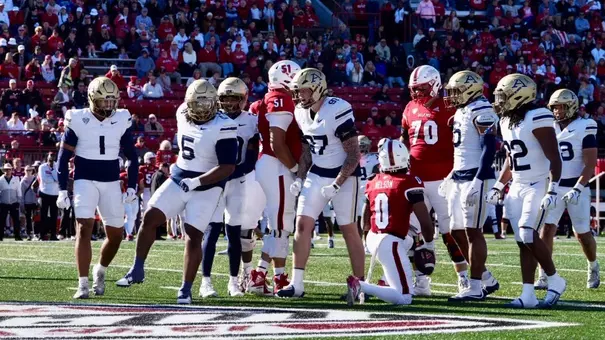 Football Game Action At Miami (OH)