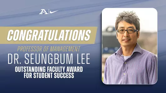 Dr. Seungbum Lee Named MAC Institutional Outstanding Faculty Award for Student Success
