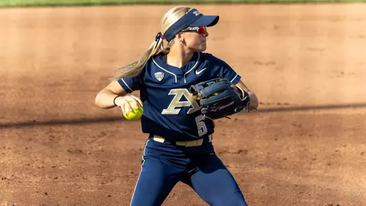 Action photo of Akron Softball at Ohio State