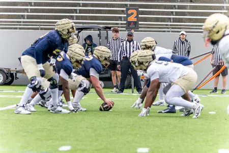 Action photos of Akron Football at their Spring Game 4-25-26