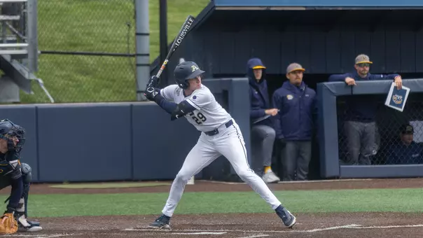 Action photo of Brady Bowen against Kent State