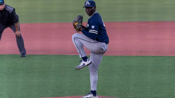 Action Photo of jeremiah Newman pitching