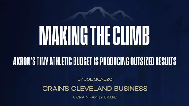 Akron’s Tiny Athletic Budget is Producing Outsized Results - Crain's Cleveland