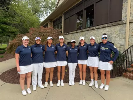 Akron golf runner up Roseanne Schwartz 26