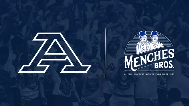 Menches and Akron Partnership Announcement logo lockup
