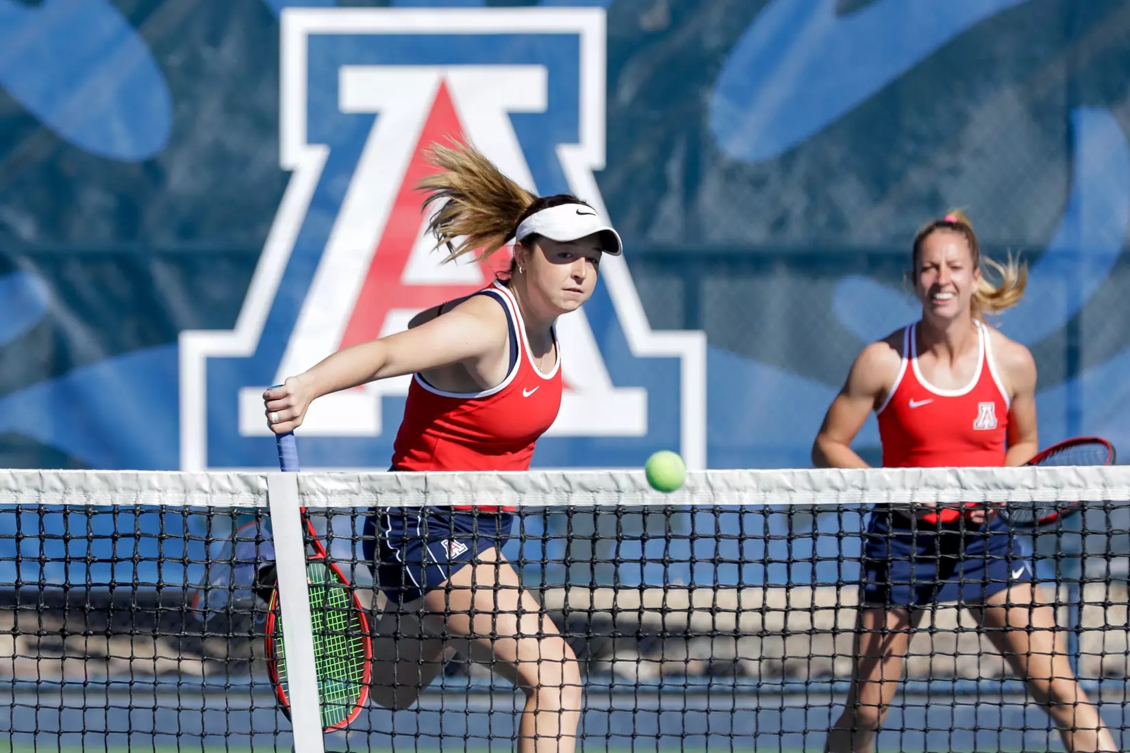 Kirsten Prelle, Arizona Wildcats Womens Tennis vs. University of North Texas 2/7/20 in Tucson, Ariz.
Photo by Simon Asher / Arizona Athletics