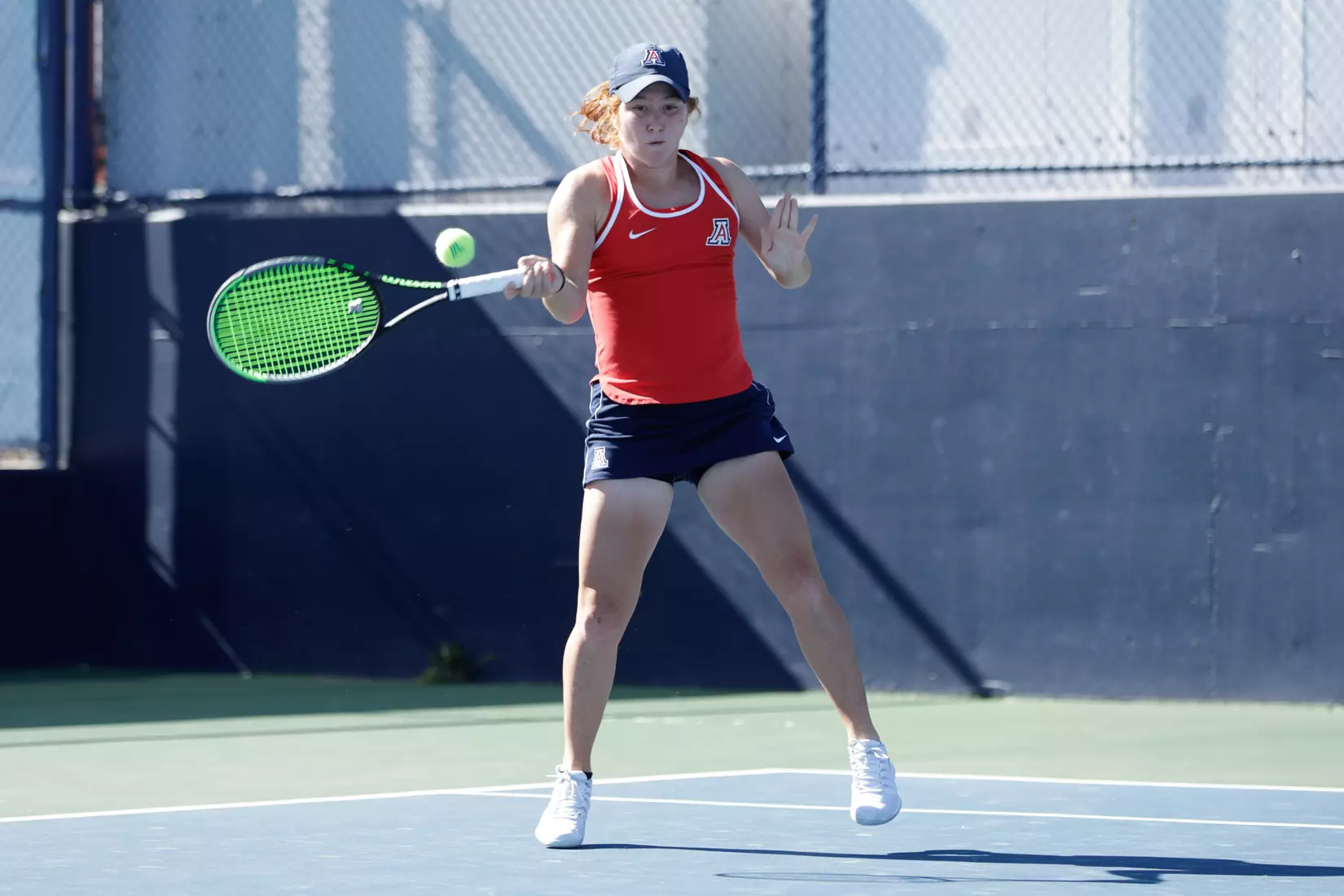Kayla Wilkins, Arizona Wildcats Womens Tennis vs. University of North Texas 2/7/20 in Tucson, Ariz.
Photo by Simon Asher / Arizona Athletics
