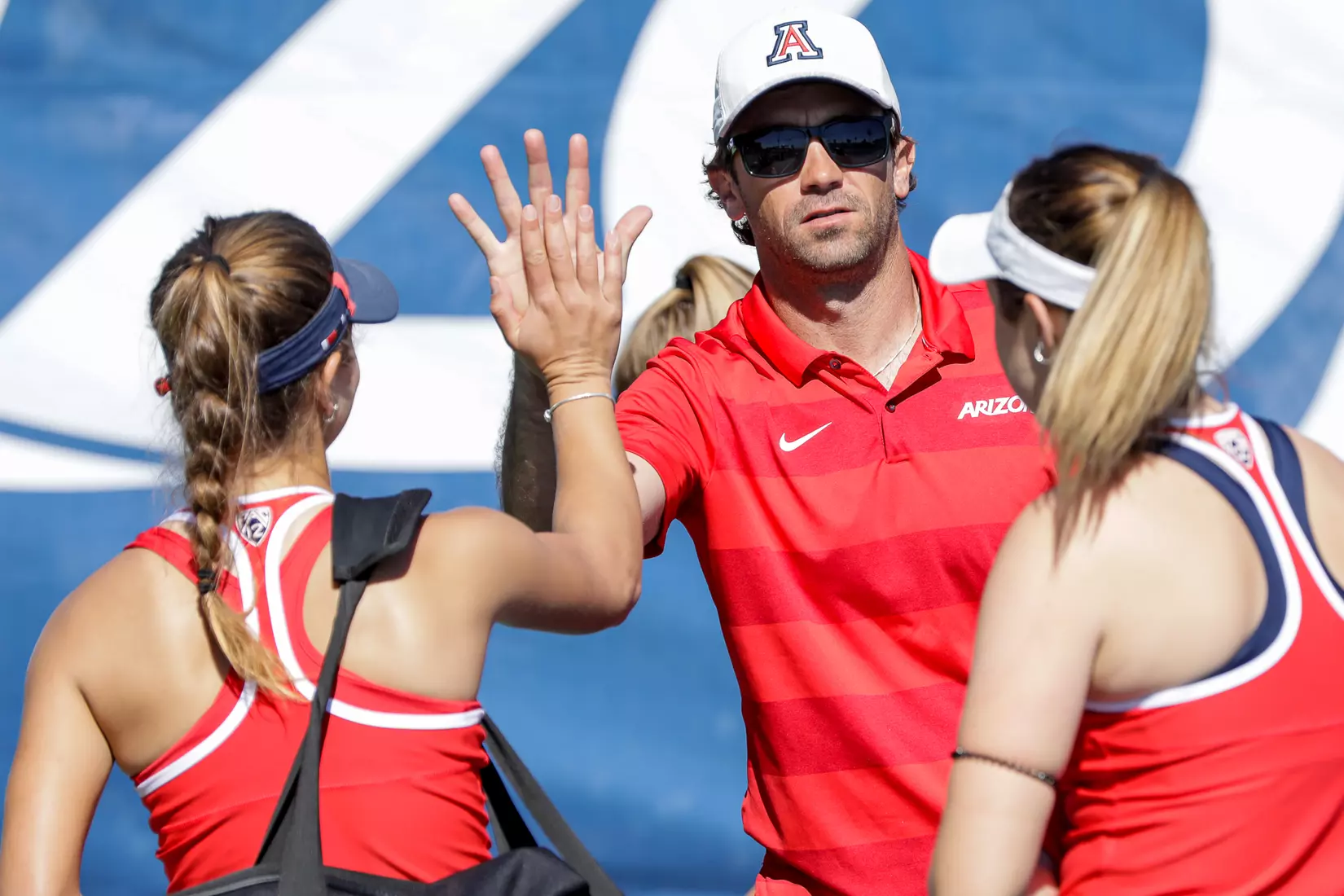 Head Coach Ryan Stotland, Arizona Wildcats Womens Tennis vs. University of North Texas 2/7/20 in Tucson, Ariz.
Photo by Simon Asher / Arizona Athletics