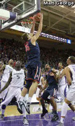No. 8 Arizona Edges Washington, 57-53