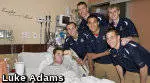 Men's Basketball Team Visits Diamond Children's Hospital