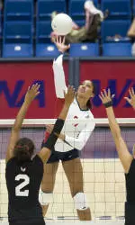 Arizona Sweeps Texas State, 3-0