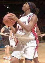 Women's Basketball Downs American University, 75-63