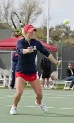 Smyth Earns Big Singles Win to Advance at NCAAs