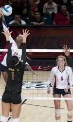 Arizona Volleyball Falls to ASU, 3-1
