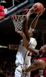 Arizona Falls to UNLV in 2OT, 74-72