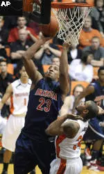 Wildcats Edged by Oregon State, 67-64