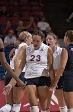 Volleyball Downs Oregon State In Four Games
