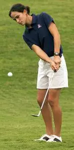 Women's Golf Tied for 17th Before Play Halted