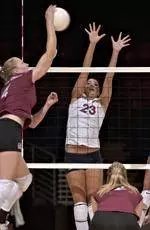 No. 25 Volleyball Completes Pac-10 Schedule with a 3-1 Win Over Washington State