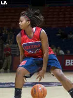 Blue Slips By Red in Women's Hoops