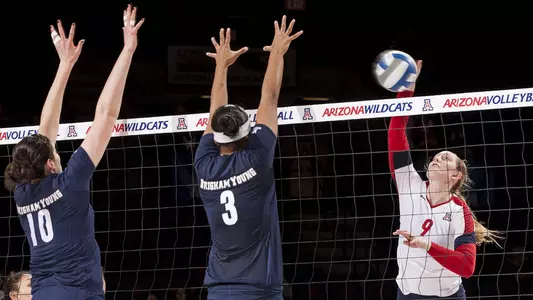 UA Volleyball vs BYU QE
