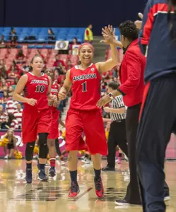 UA Womens Basketball vs ASU