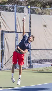 Shinde, Sumeet UA Mens Tennis vs Texas