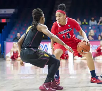 UA Womens Basketball vs ASU QE