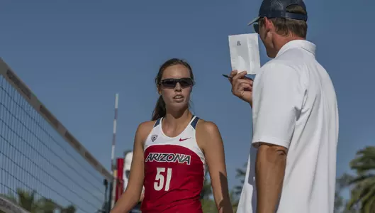 Hailey Devlin and coach