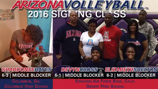 Arizona volleyball signing class