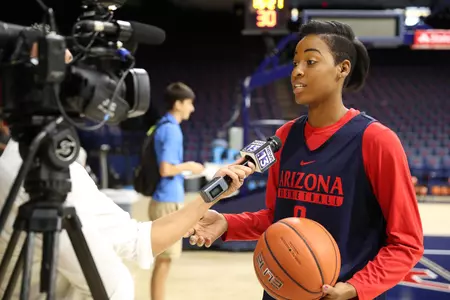 Breanna Workman Media Day
