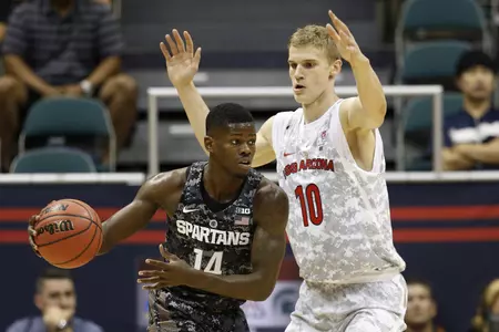 NCAA Basketball: Armed Forces Classic-Arizona vs Michigan State
