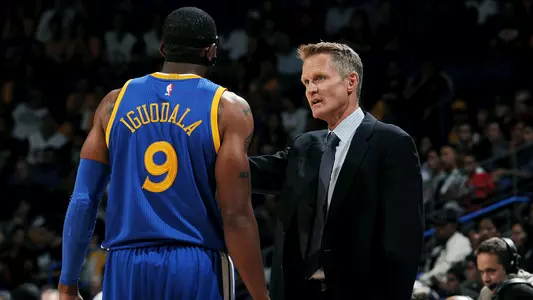 Steve Kerr Coaching Sidelines Golden State Warriors